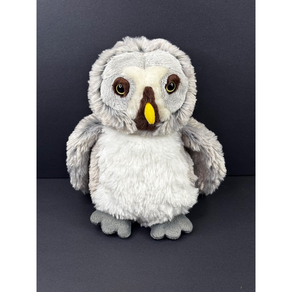 Ganz Webkinz Snowy Owl Plush Stuffed Animal Gray White Collectible 8.5" No Code